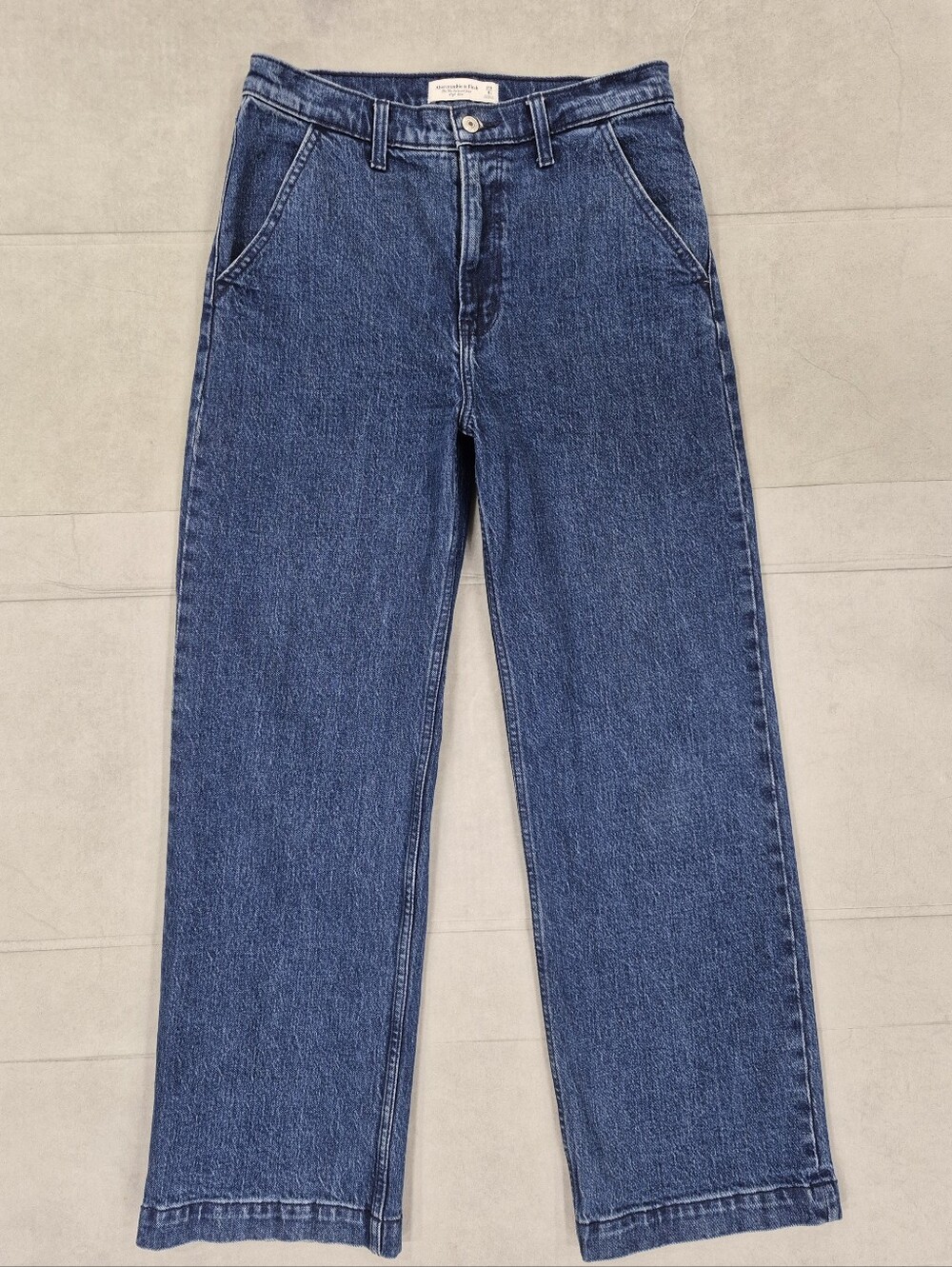 Abercrombie & Fitch The 90s Relaxed Trouser Jean women's 29S High Rise Wide Leg